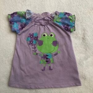 American Girl doll purple night gown